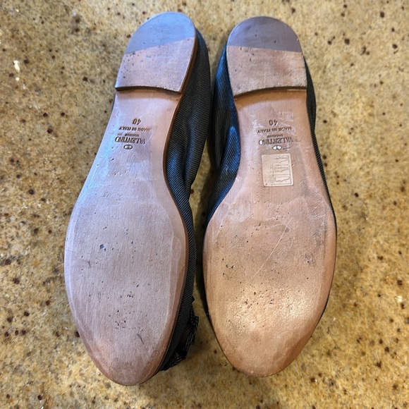 Valentino denim flower ballet flats size 40 - Picture 2 of 8